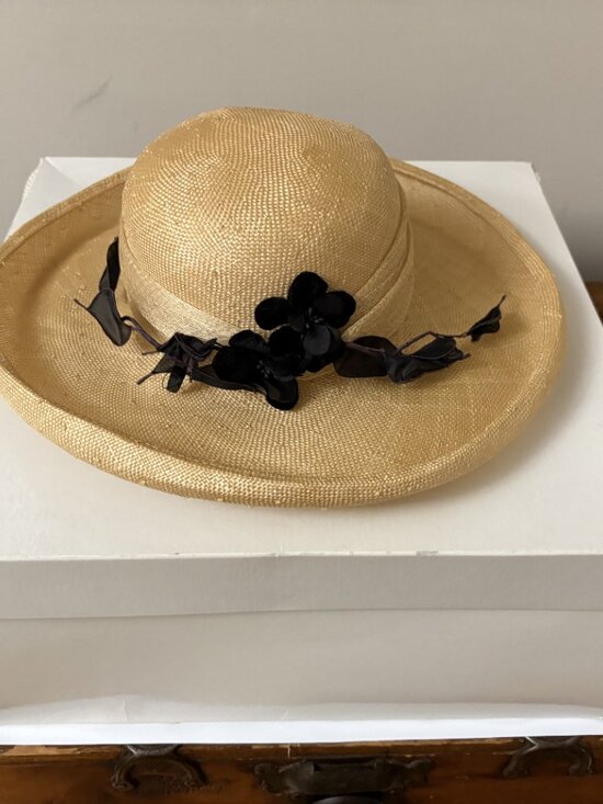 New with Box! Marina Killery Couture Straw Hat (Princess Diana\'s) Milliner